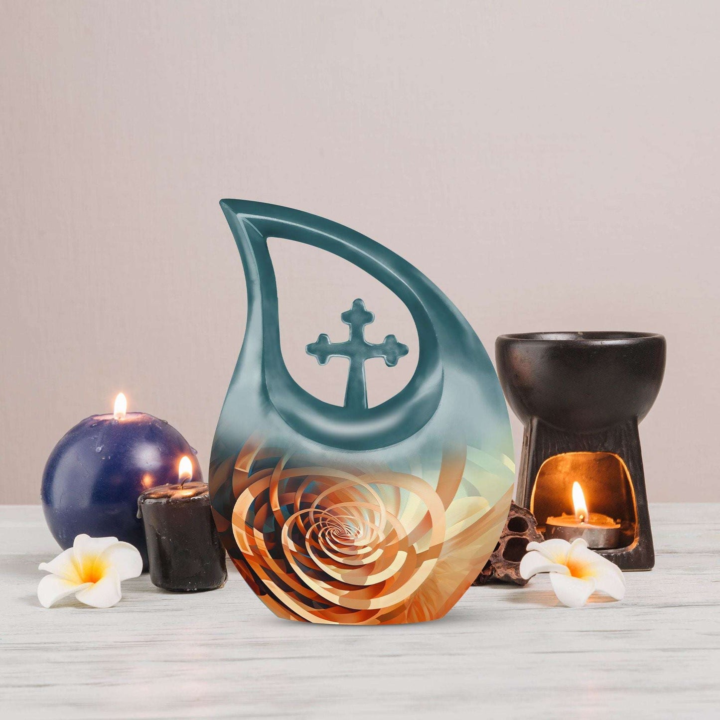 10-inch Spiral Urn 