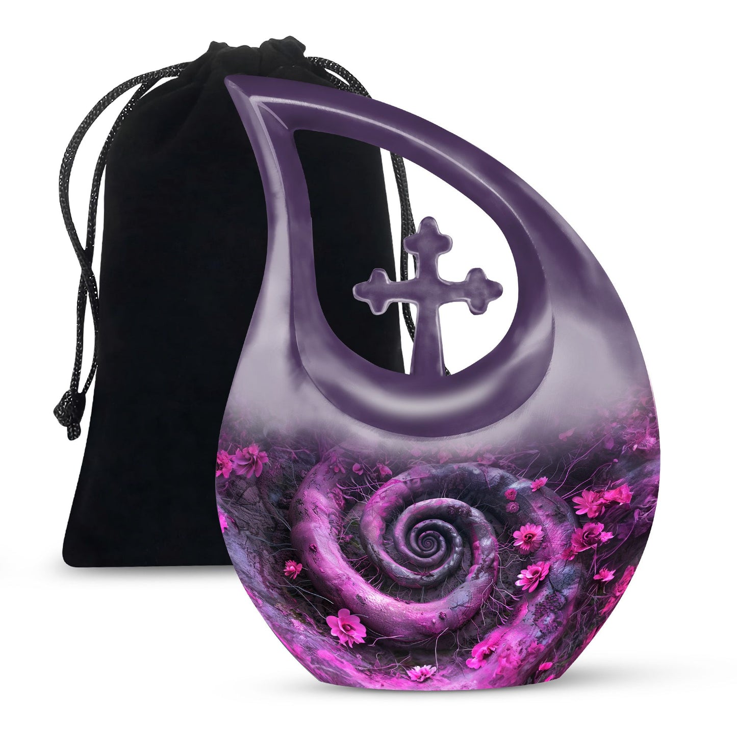 10-inch Spiral Urn