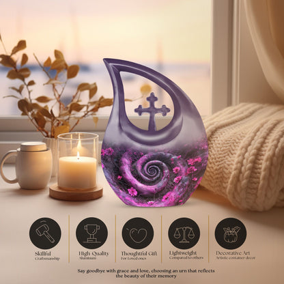 10-inch Spiral Urn