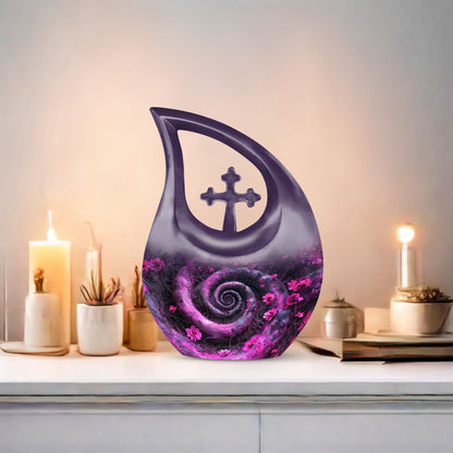 10-inch Spiral Urn