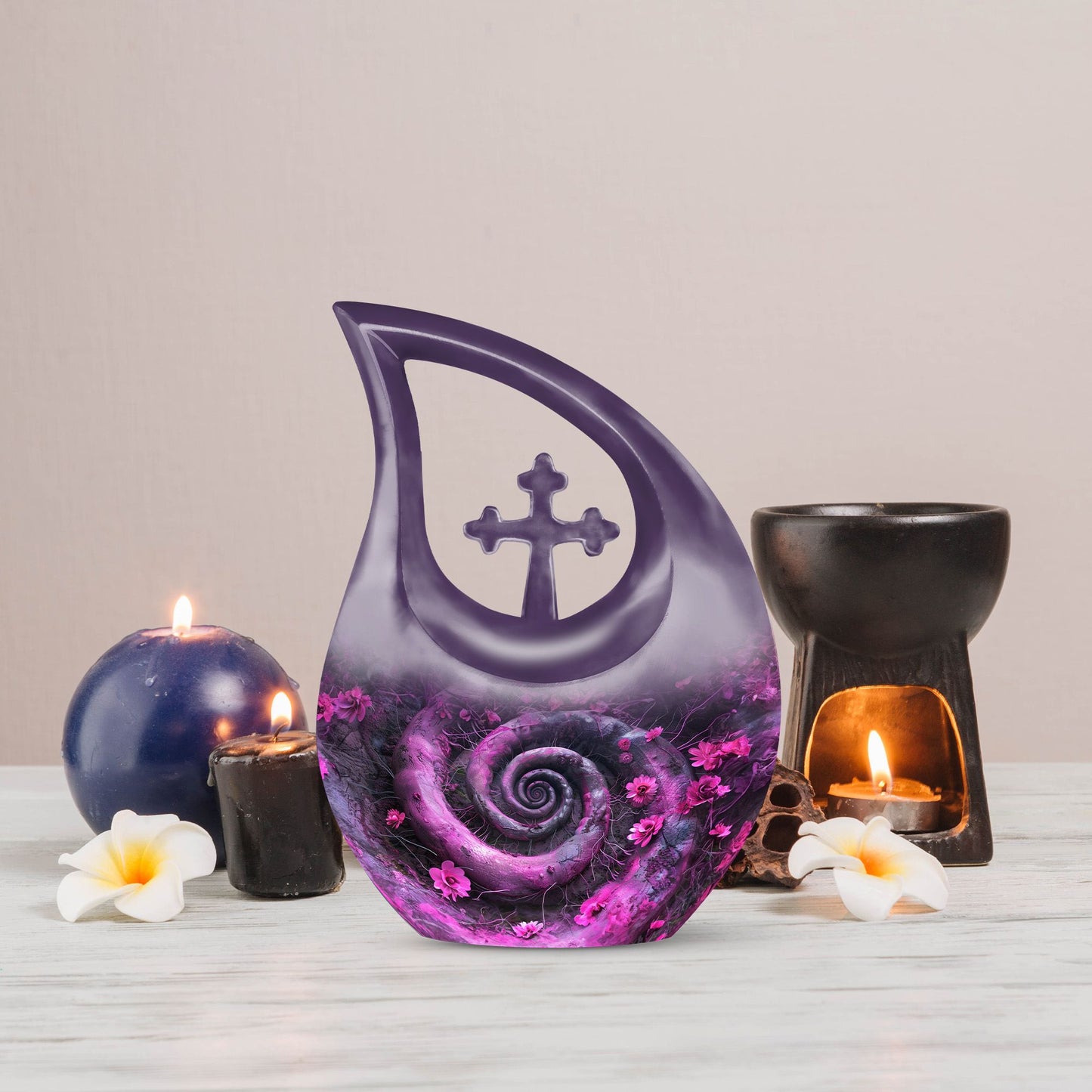 10-inch Spiral Urn