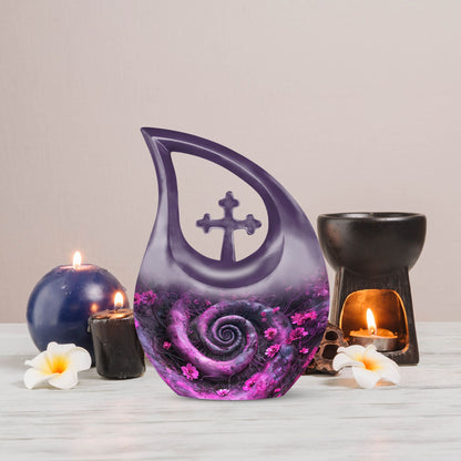 10-inch Spiral Urn