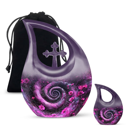 10-inch Spiral Urn