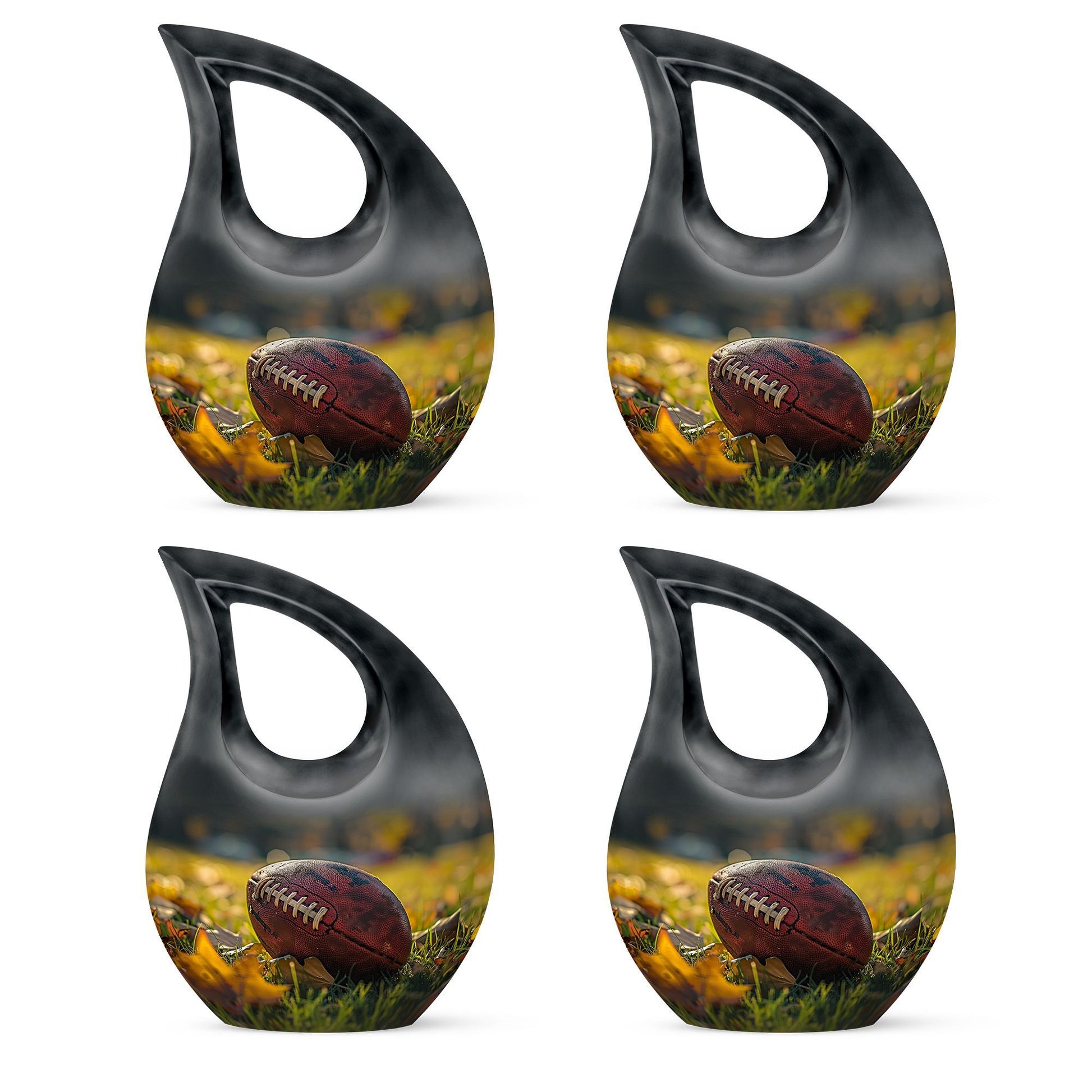 10-inch Aluminium Football Urn 