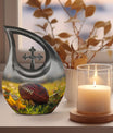 10-inch Aluminium Football Urn 