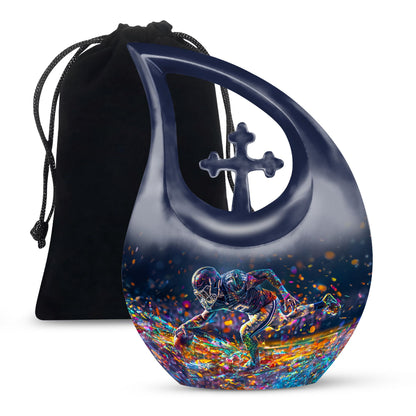 10-inch Football Urn 