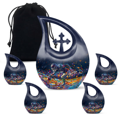 10-inch Football Urn 