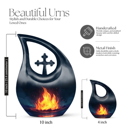 10-inch Bornfire Urn, 