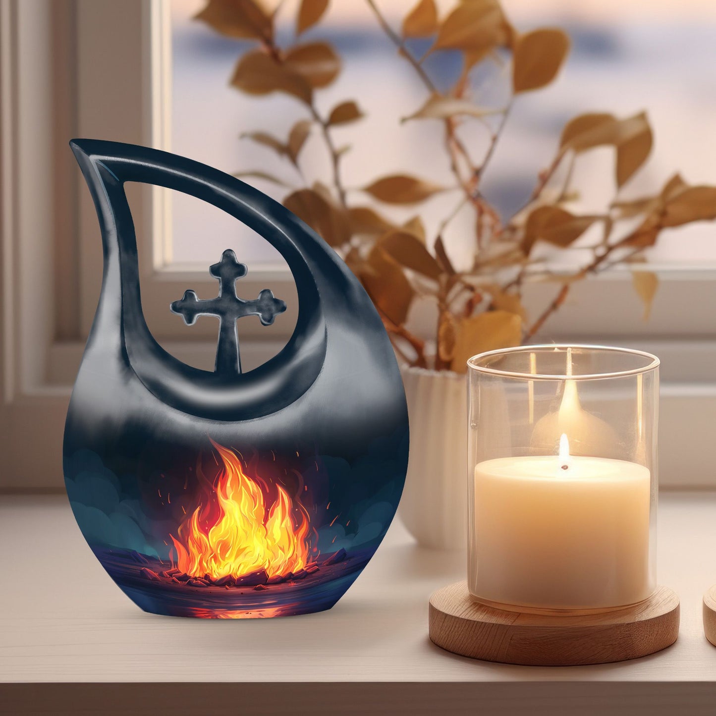 10-inch Bornfire Urn, 