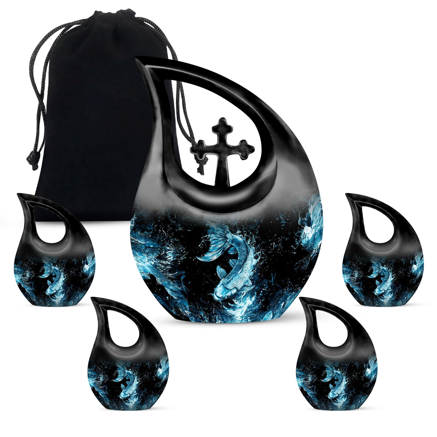 10-inch Fish Urn 