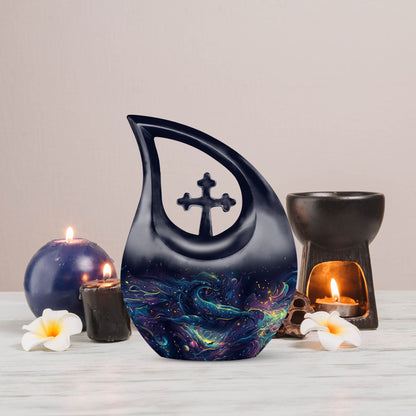 Fish-themed Cross Drop design, 