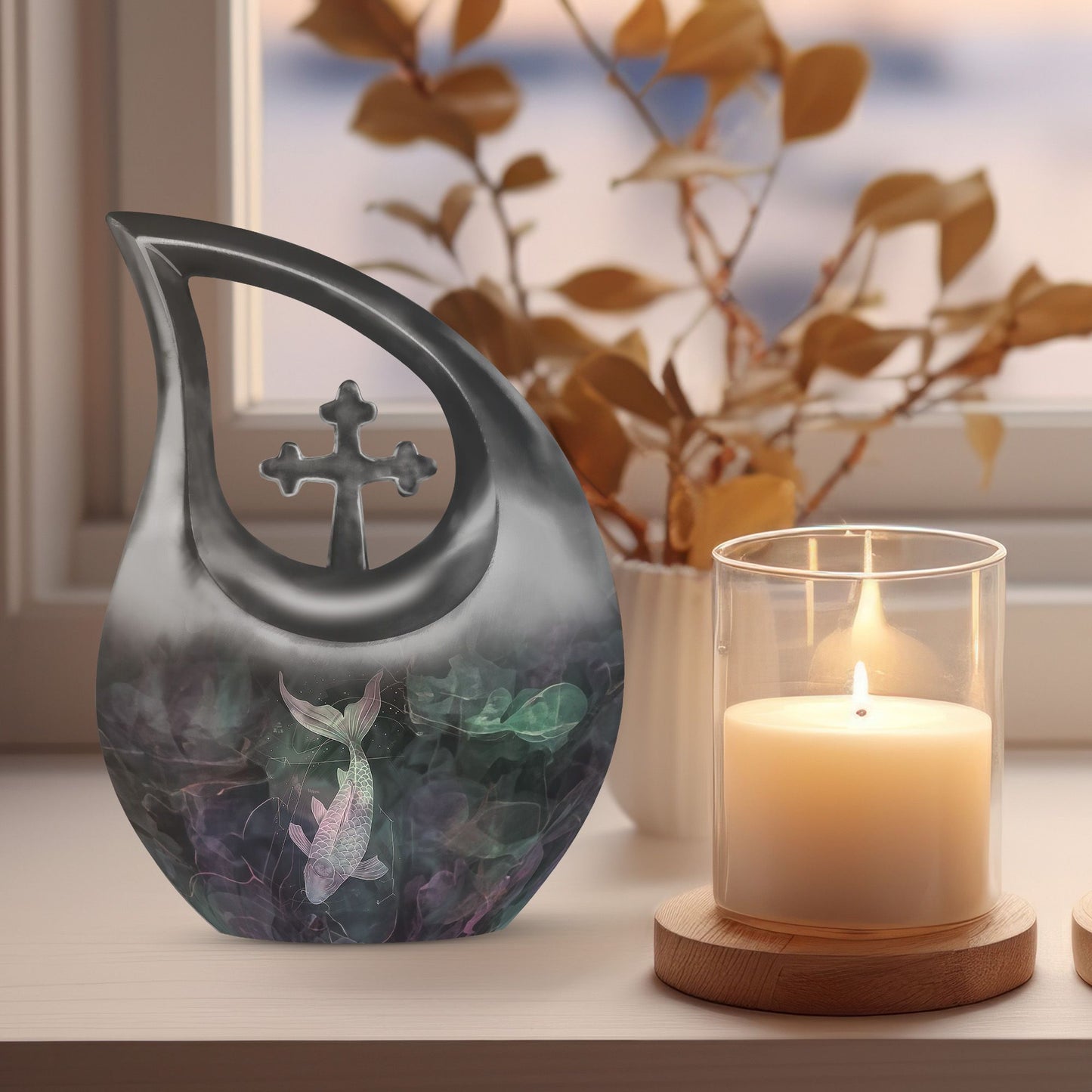 10-inch Fish Urn