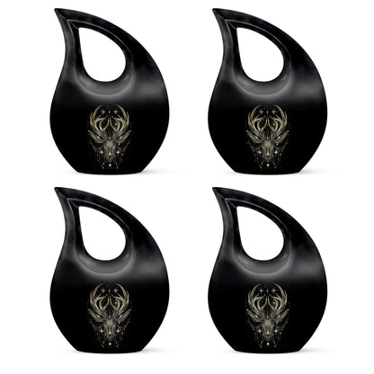Moose Walking memorial urn