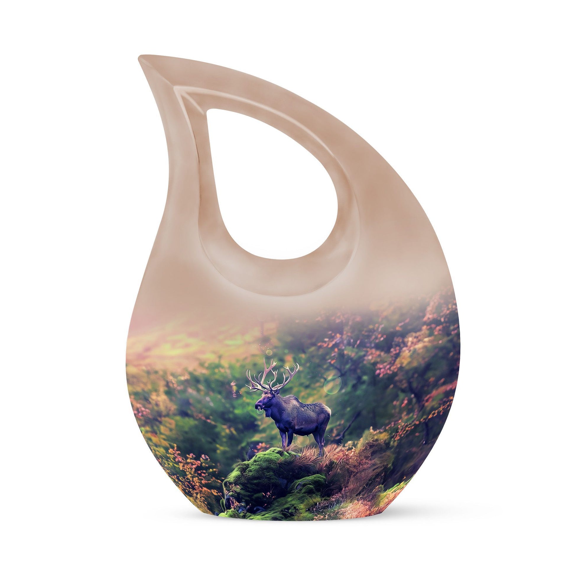 Moose Walking Urn For Human Ashes
