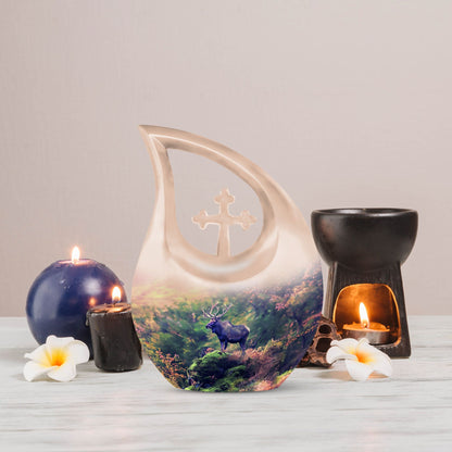 Moose Walking Urn For Human Ashes