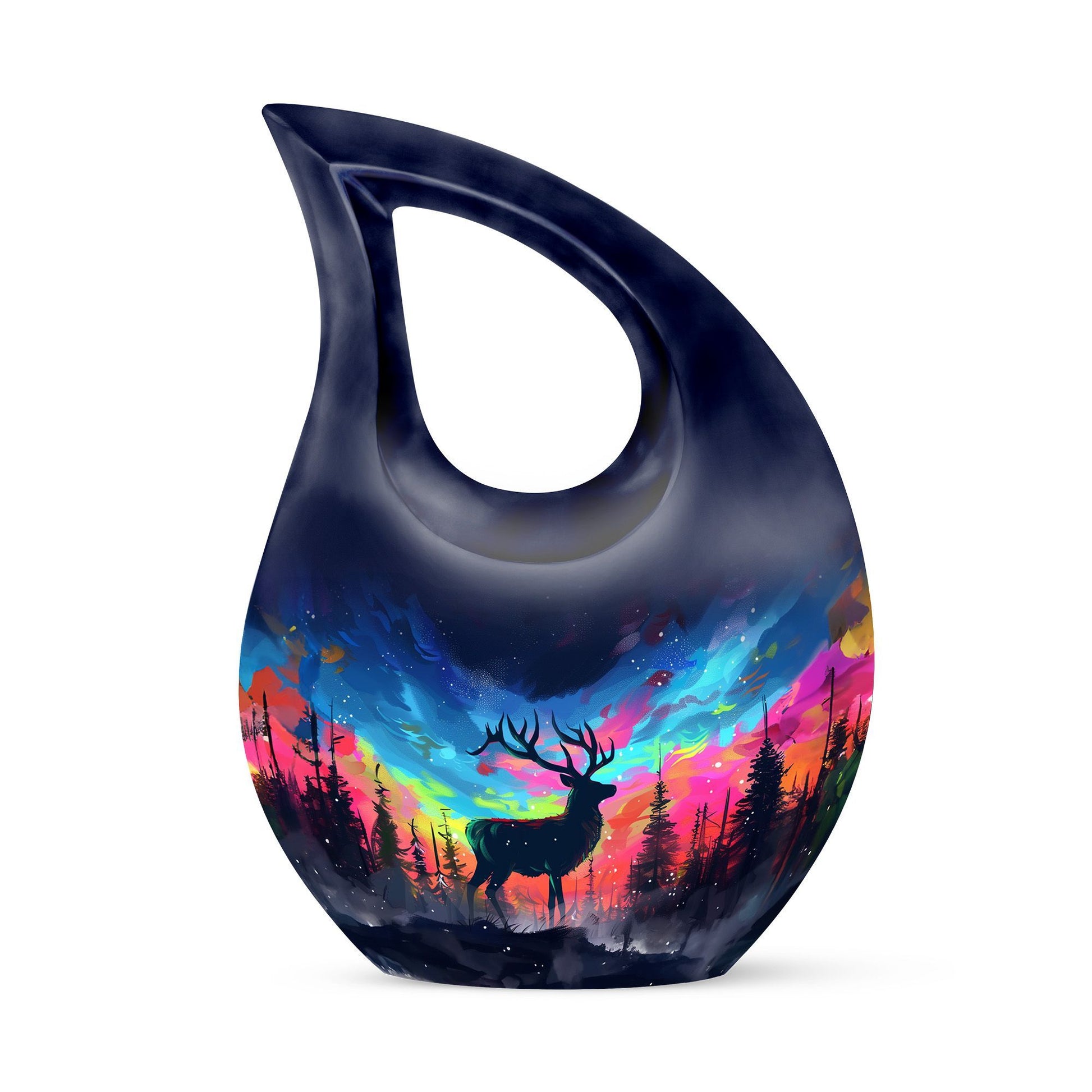 Moose Walking urn