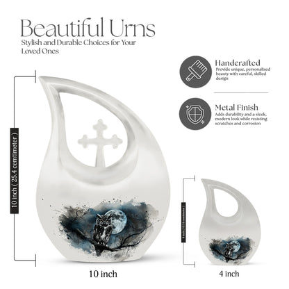 Affordable 10 inch Owl Urn