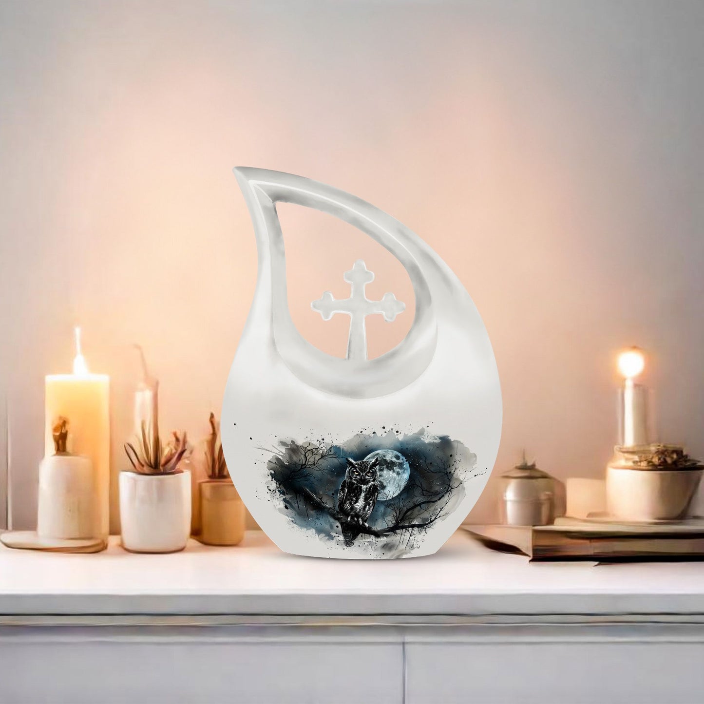 Affordable 10 inch Owl Urn