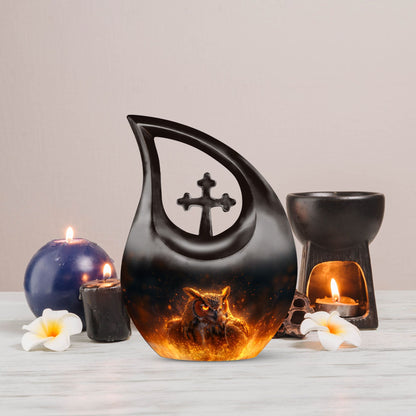 Affordable 10-inch Owl Urn