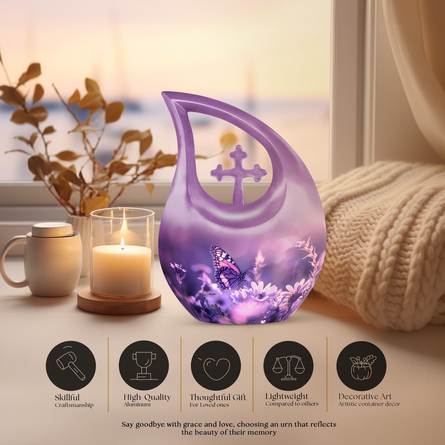 Butterfly Urn
