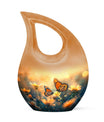 Butterfly-themed Urn