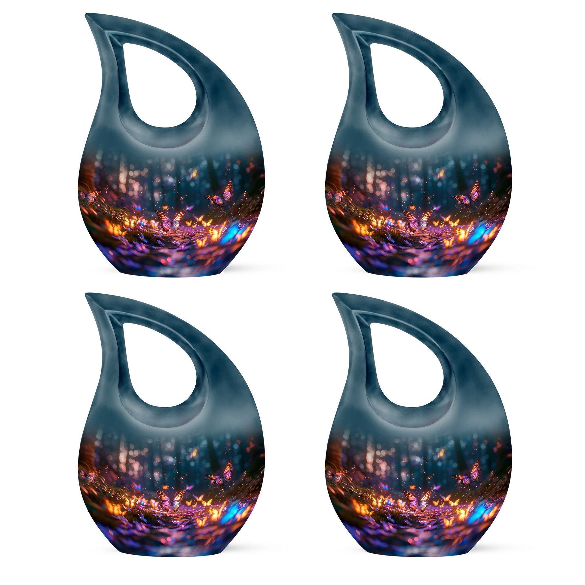 Cross Drop Butterfly Urn for ashes