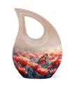 Aluminium Butterfly Urn