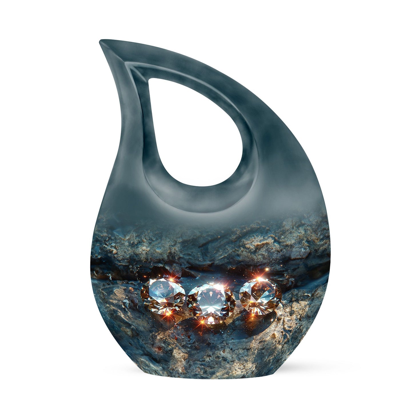 Diamond themed  Large Urn