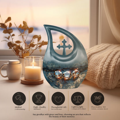 Diamond themed  Large Urn