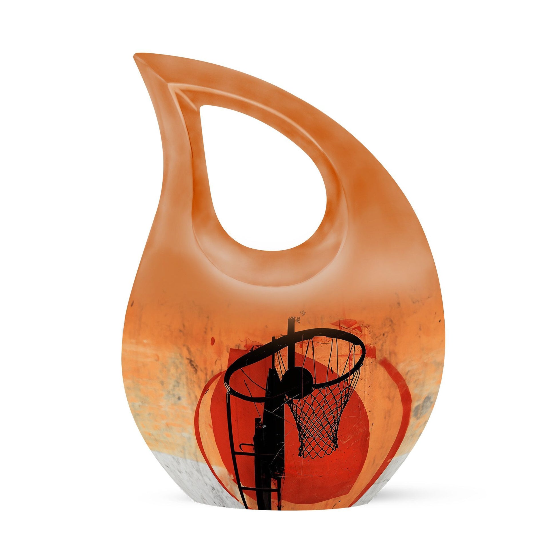 Basketball-Themed Urn for Ashes