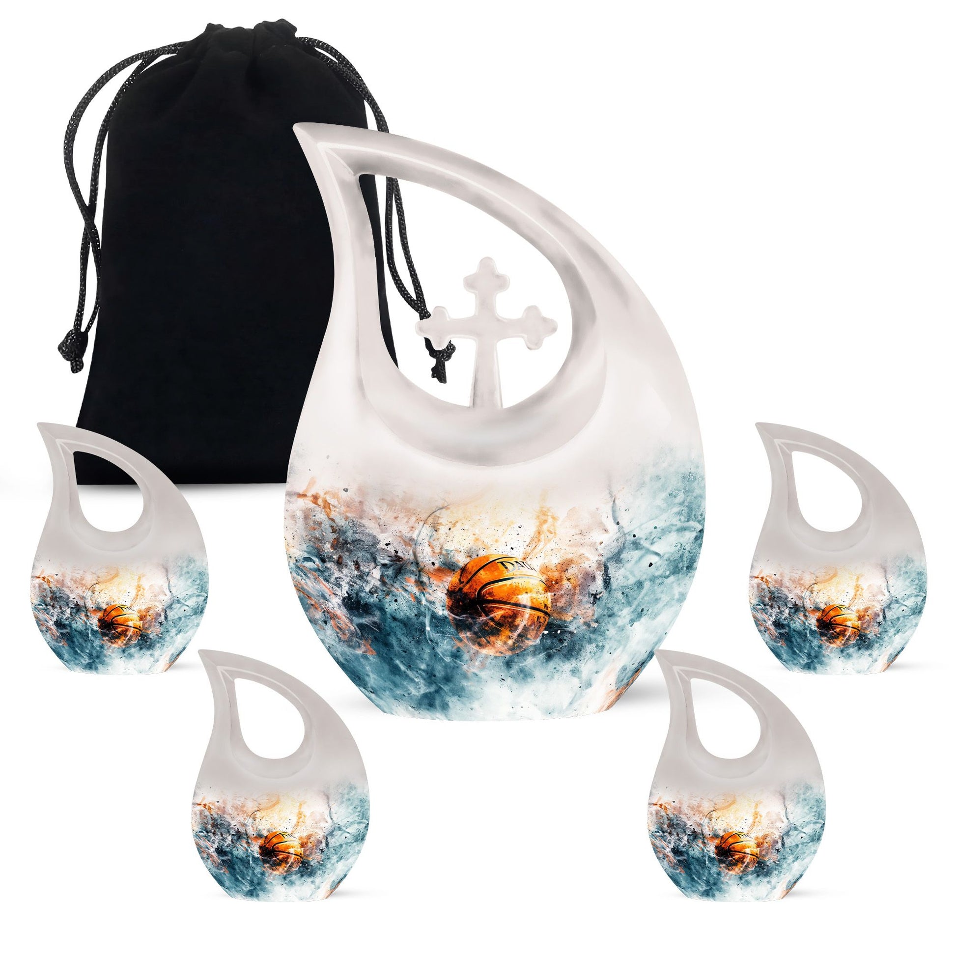 aluminium basketball urn