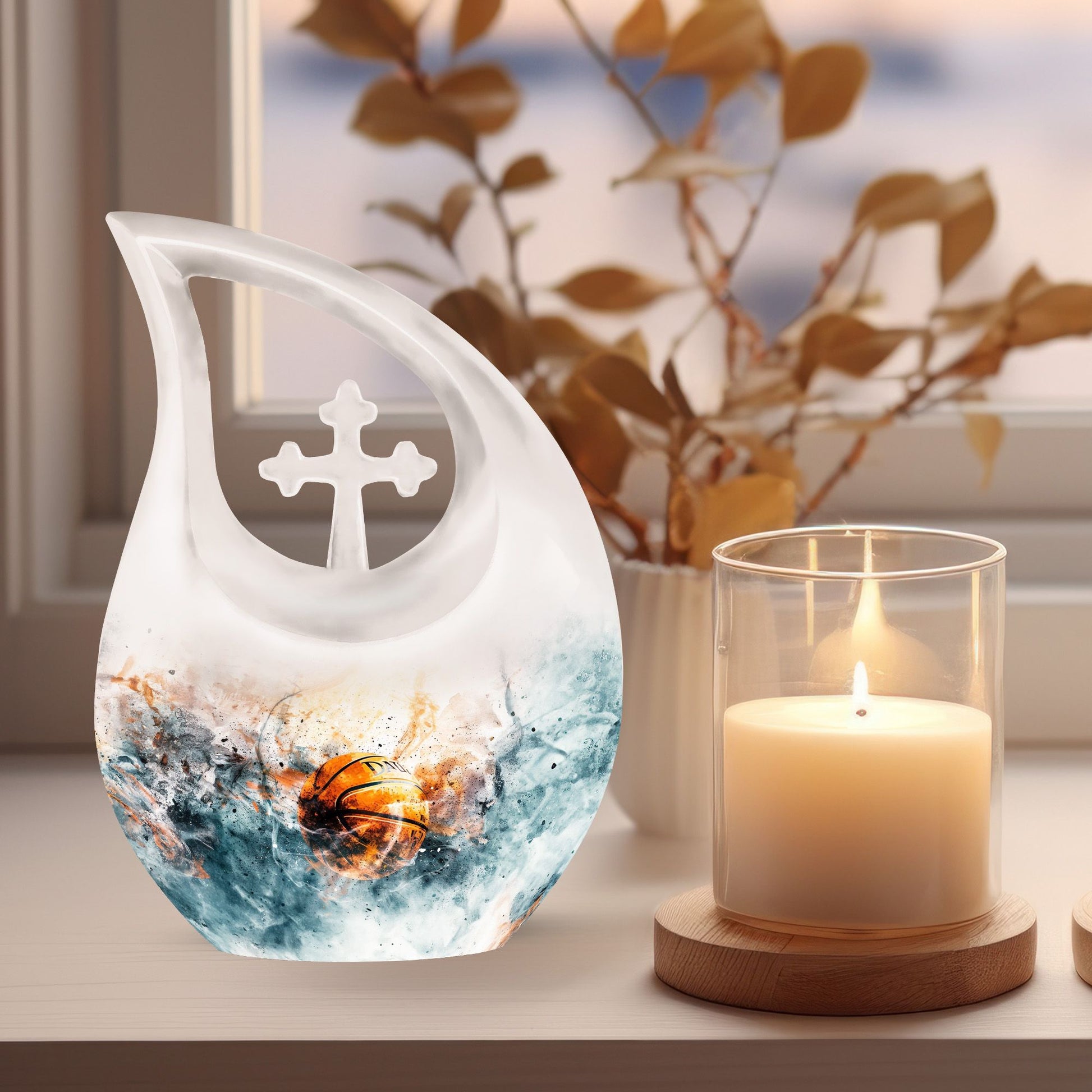 aluminium basketball urn