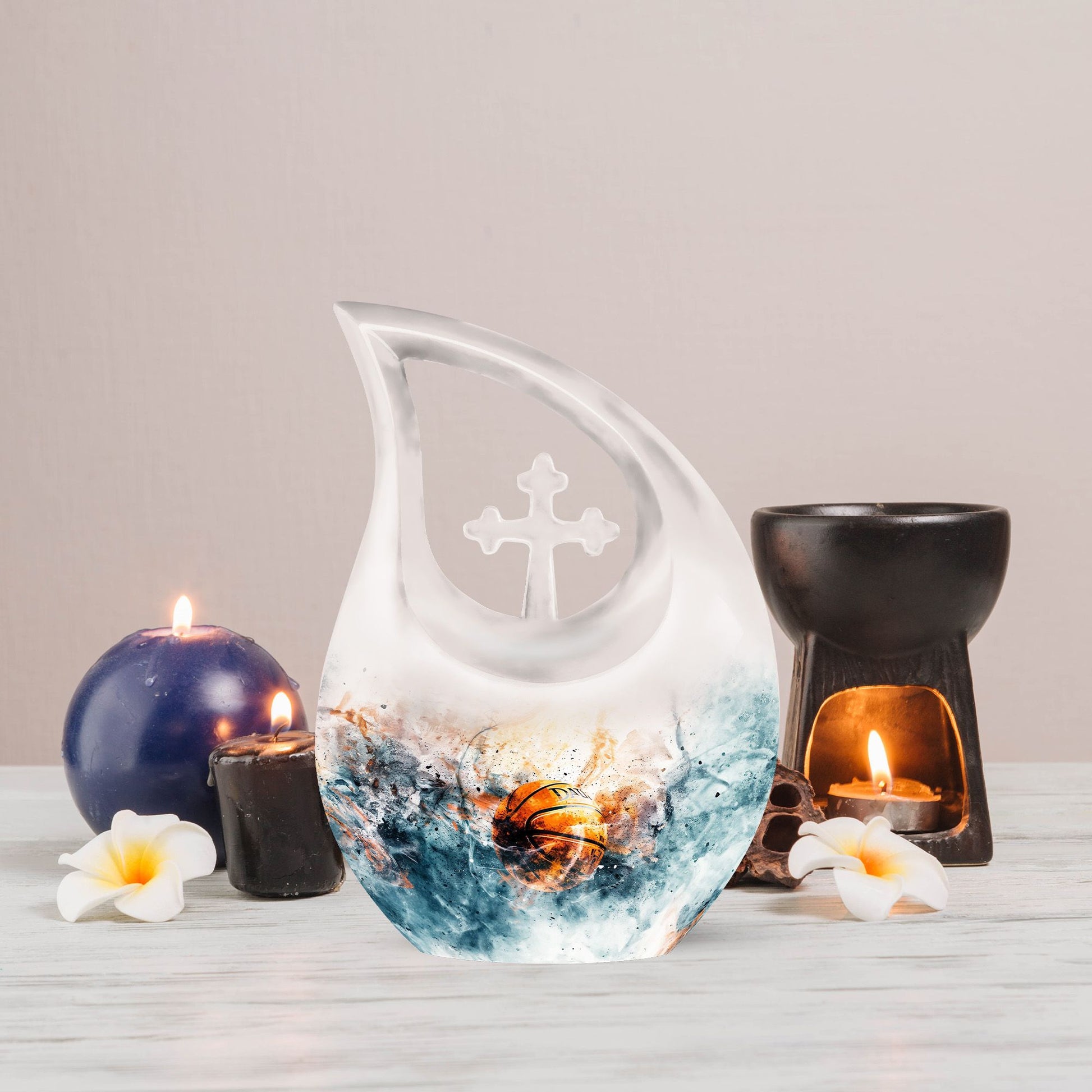 aluminium basketball urn