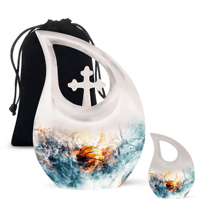 aluminium basketball urn