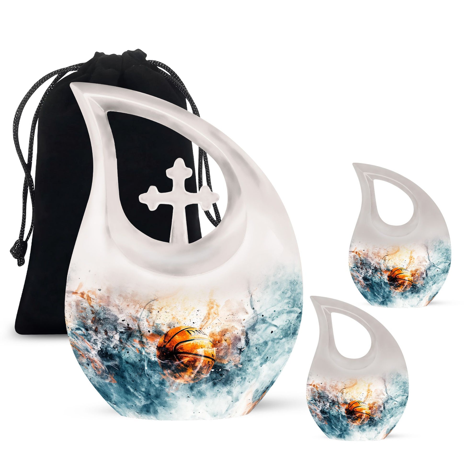 aluminium basketball urn