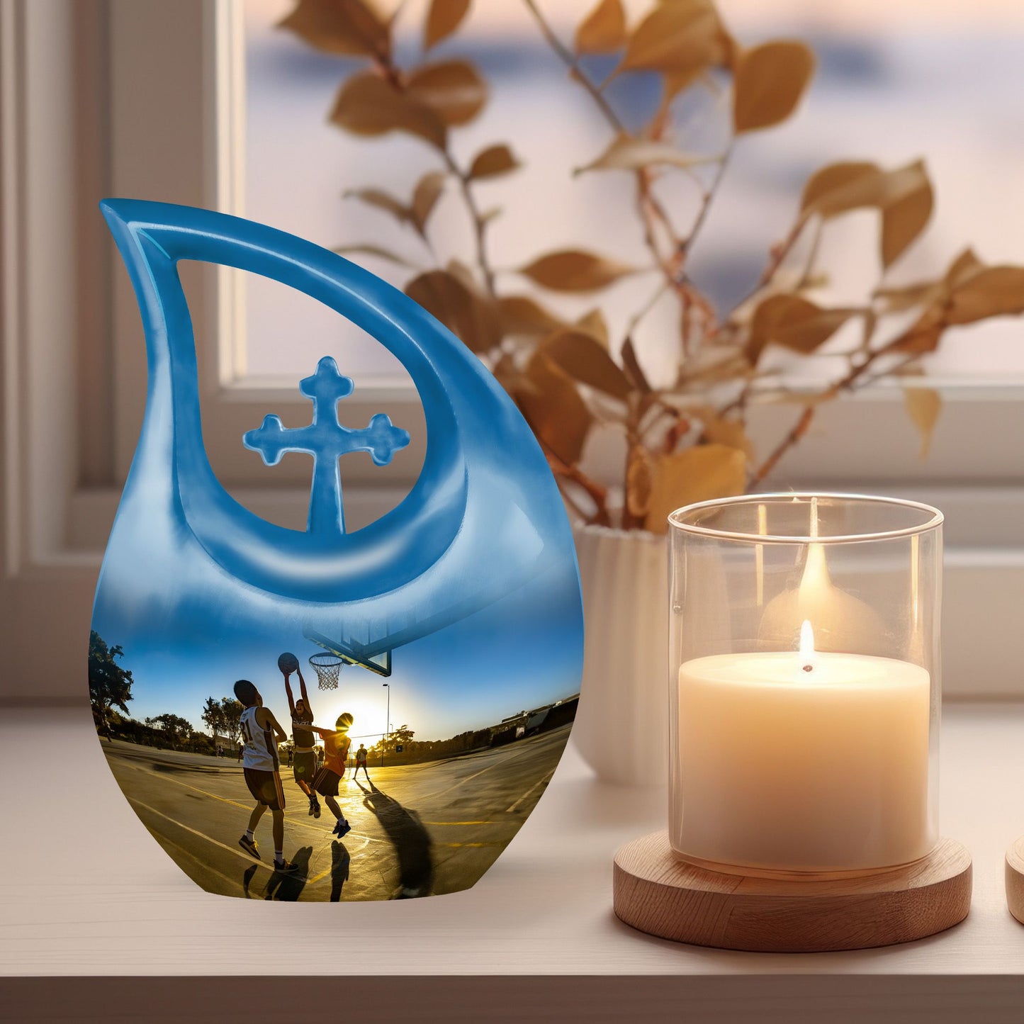 10 inch Basketball Urn