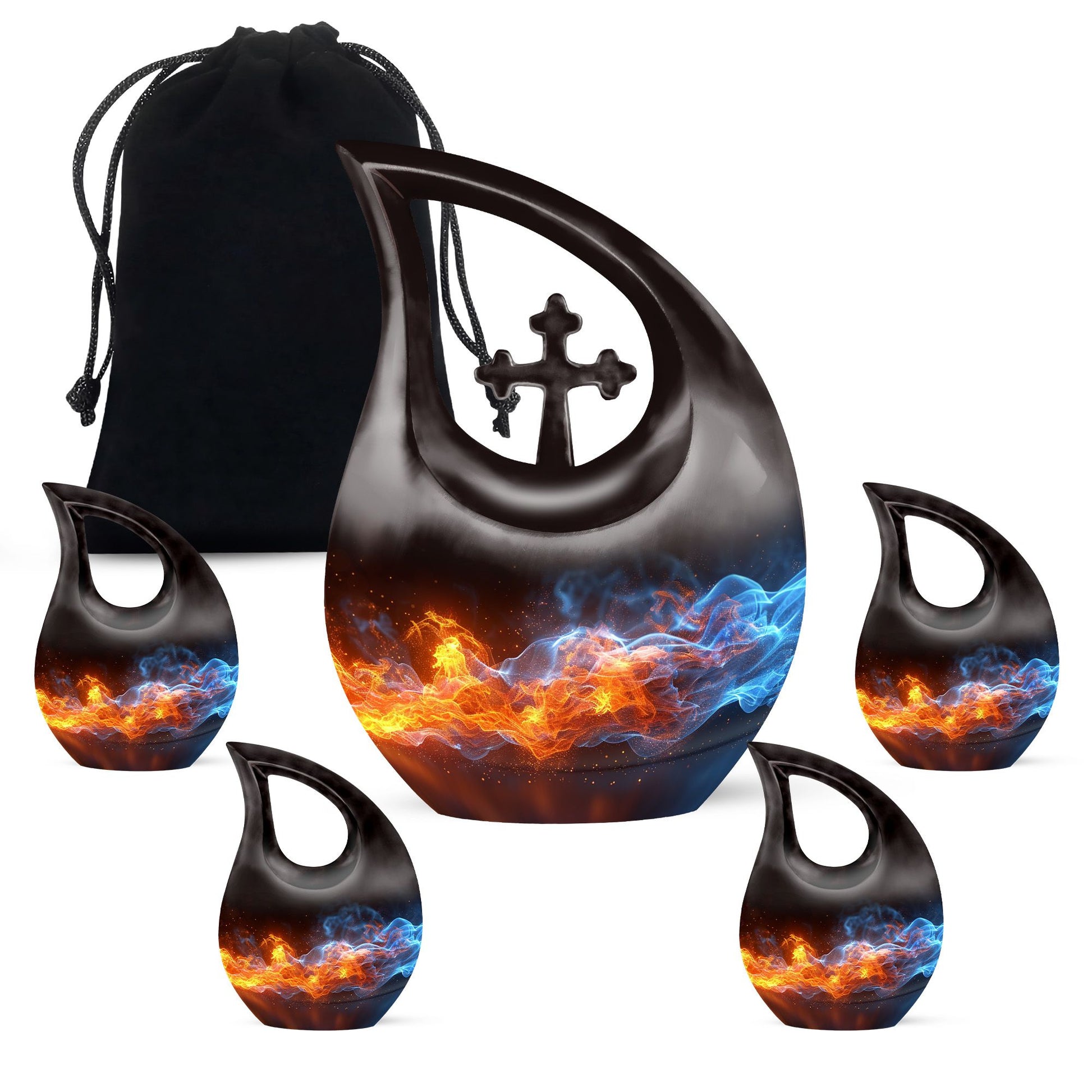 large fire urn for memorial
