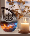 large fire urn for memorial