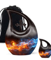 large fire urn for memorial