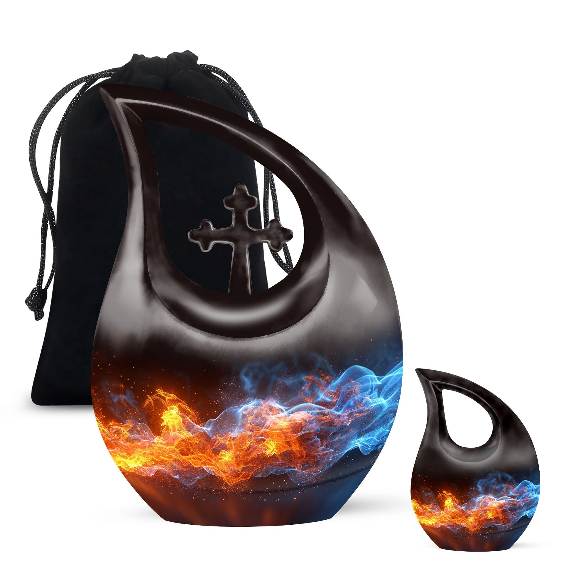 large fire urn for memorial