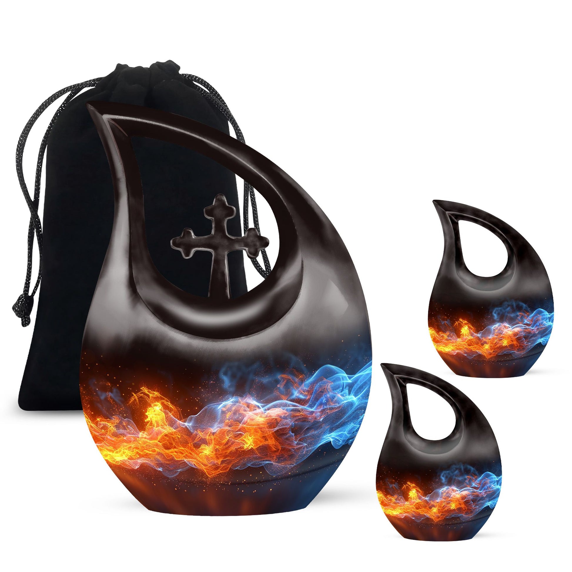 large fire urn for memorial