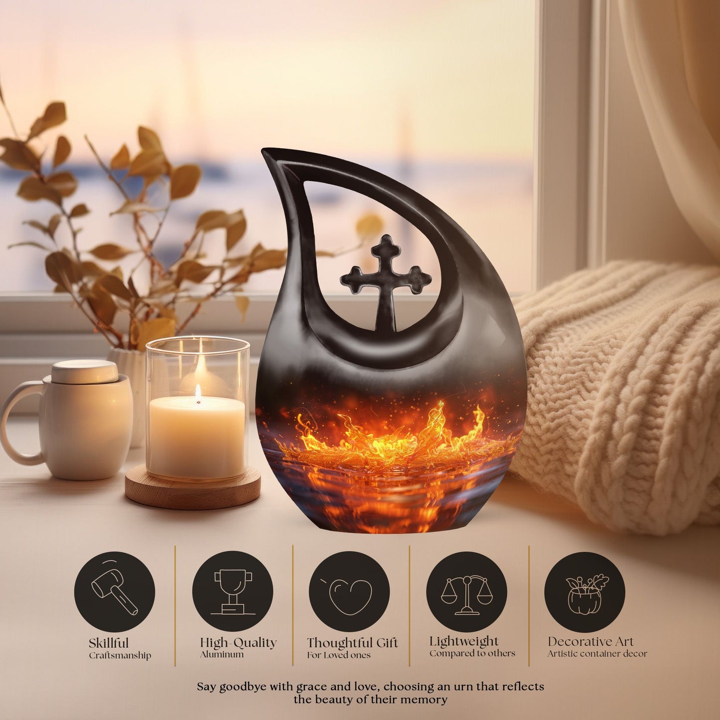 10-Inch Fire Urn