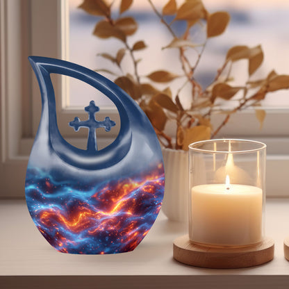 pink Fire Urn