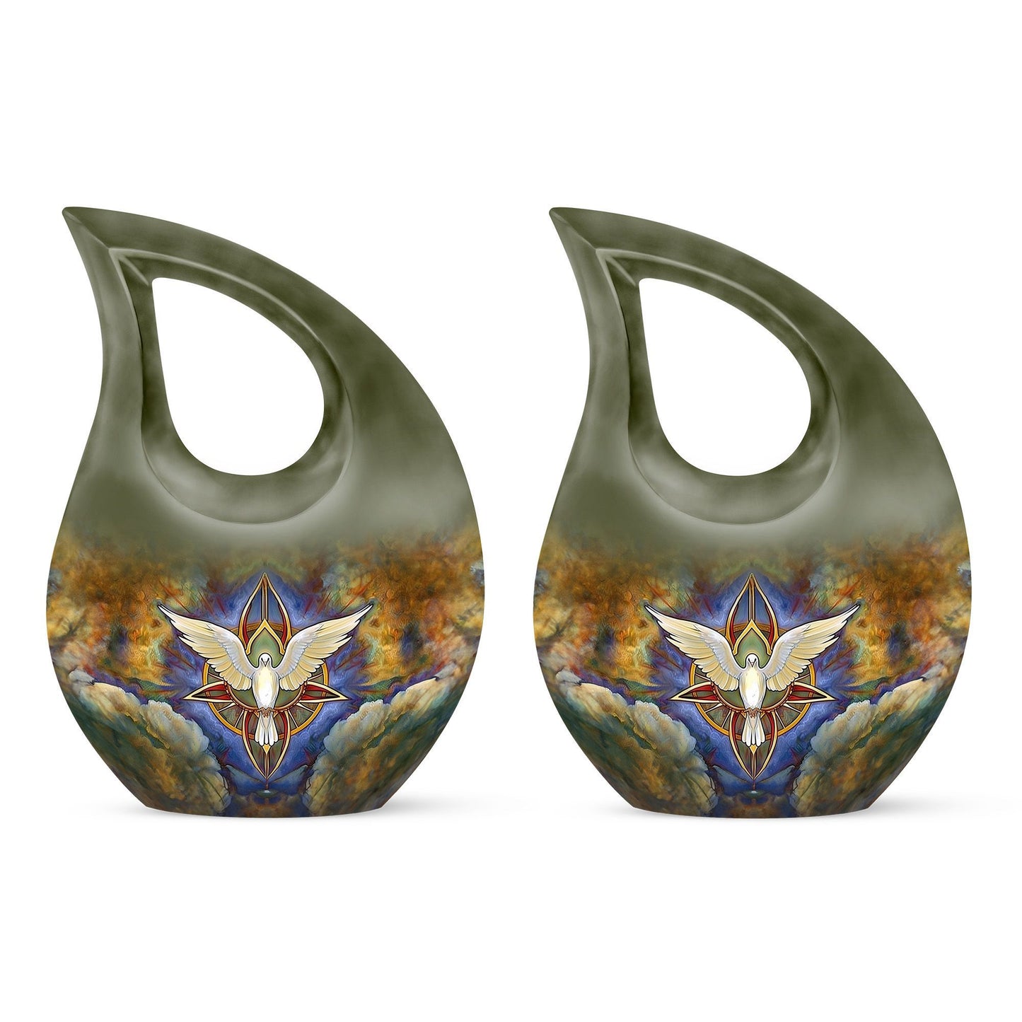 Catholic urn for dad