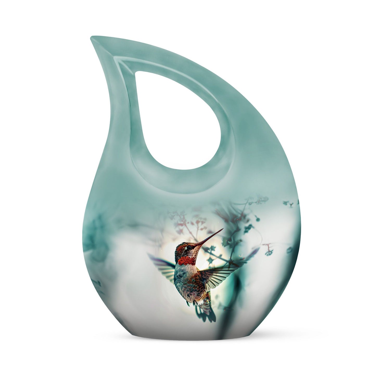 Humming Bird Themed Memorial Urn