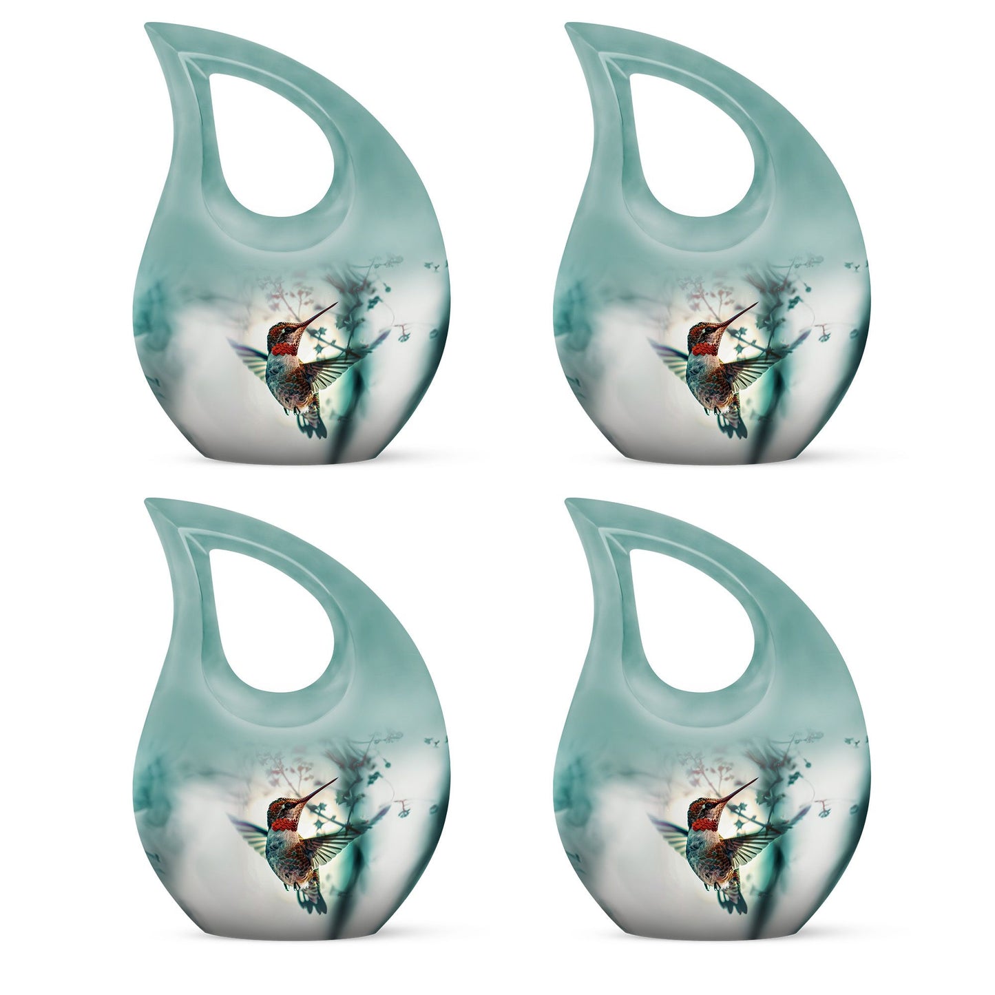 Humming Bird Themed Memorial Urn