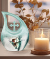 Humming Bird Themed Memorial Urn