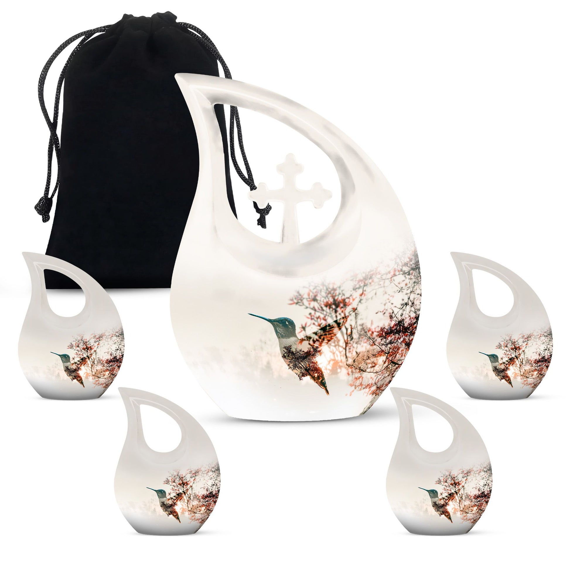 Humming Bird themed Urn