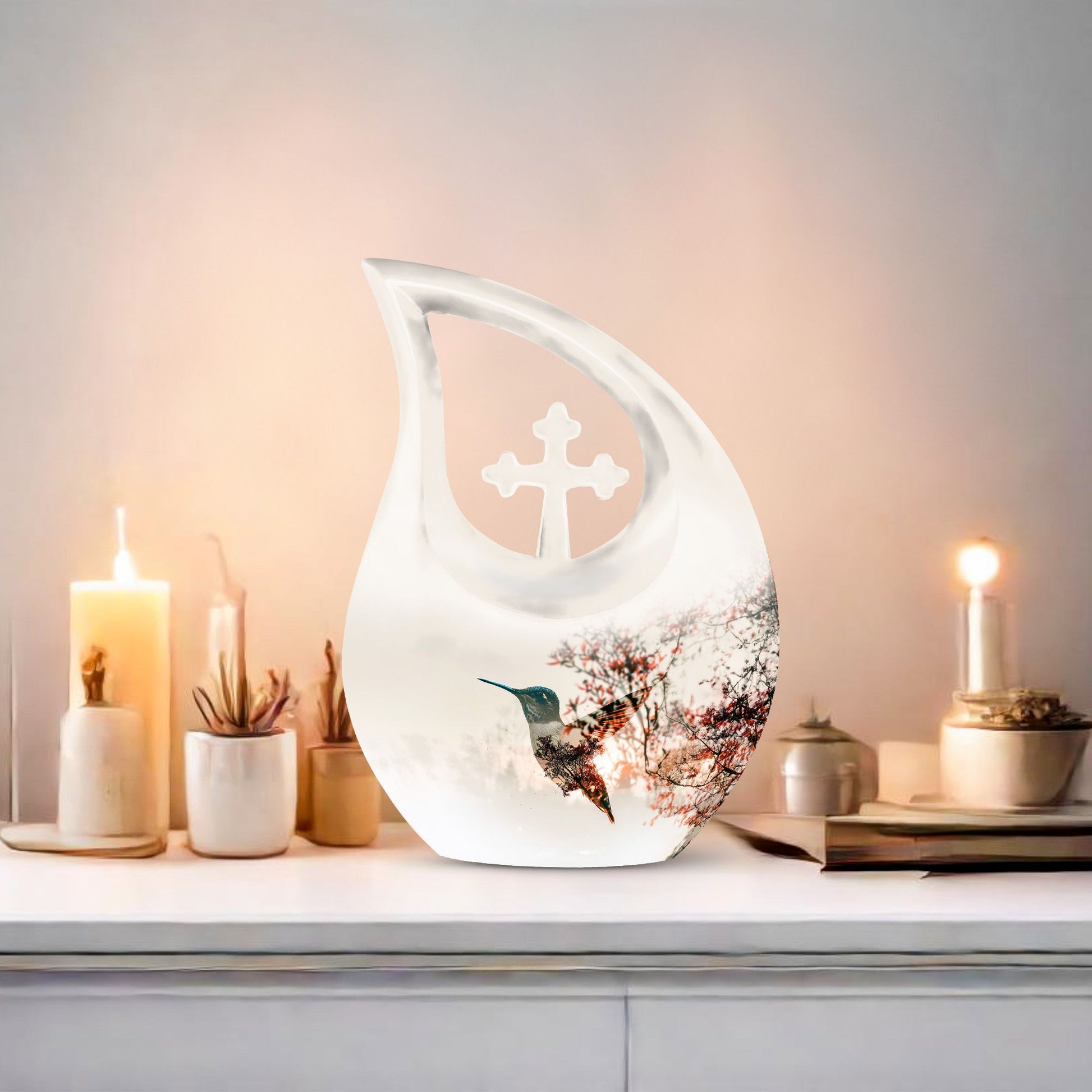 Humming Bird themed Urn
