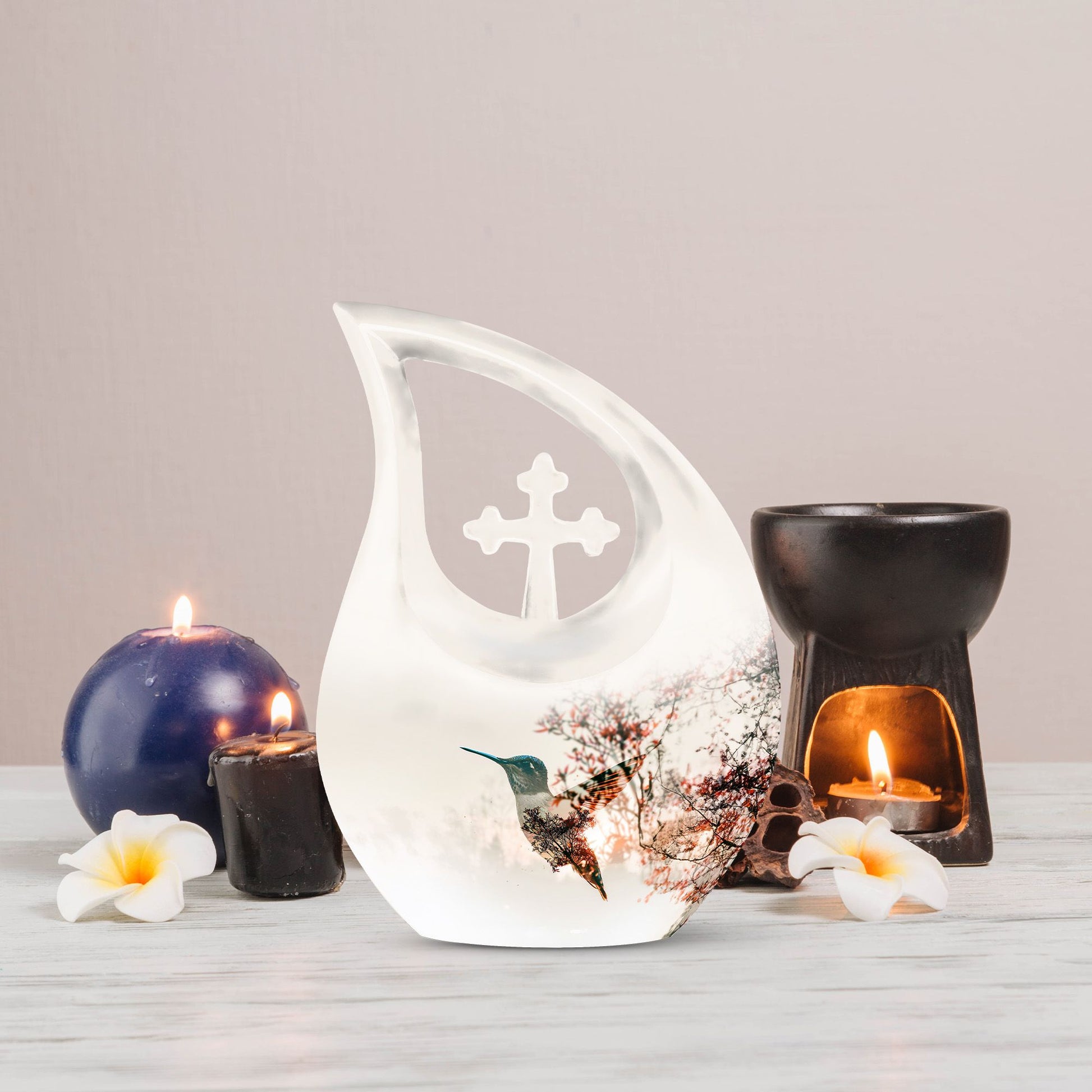 Humming Bird themed Urn